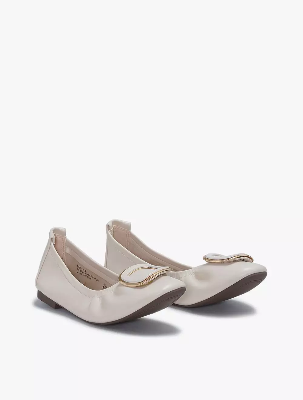 Payless Chrissie Womens Mirae Flats - Broken White_15 - Broken White