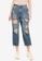 MISSGUIDED blue Petite Riot Ripped Mom Jeans 8318EAA728E058GS_1