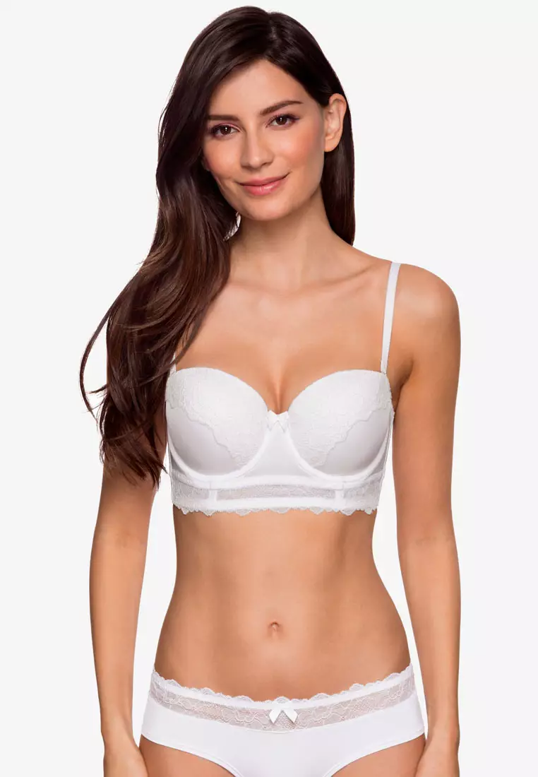 Colette Lace Wired Light Padded Balcony Bra