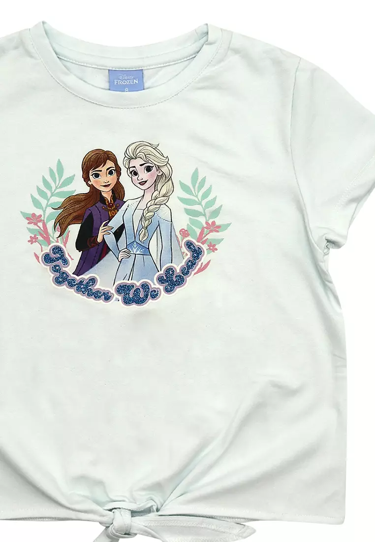 Disney Frozen Girls "Together We Lead" Graphic T-Shirt