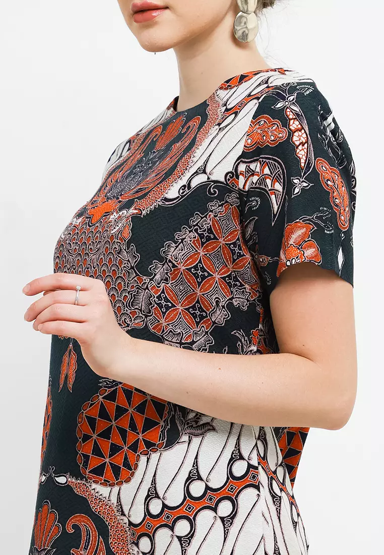 Mala Dress Viscs Parang Kawung Kinasih Ri Kc 60