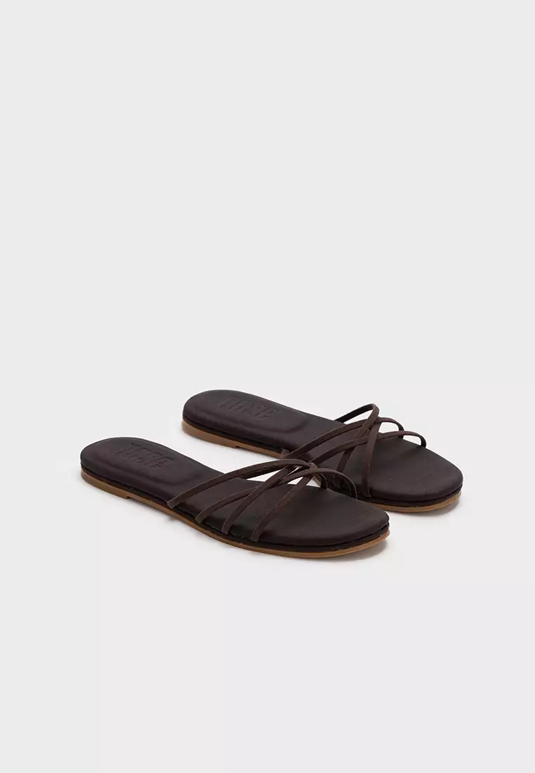 MULTI-STRAP FLAT SLIDES WITH CLOUDFOAM INSOLE