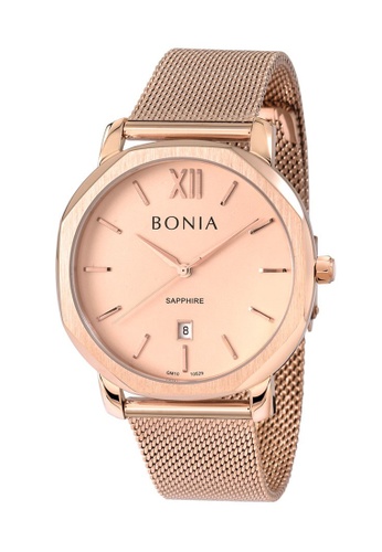 Bonia Watches gold Bonia Men Classic Quartz Rose Gold BNB10529-1573 62EDEACC345FD8GS_1