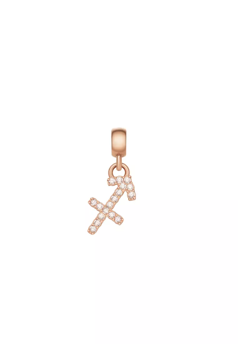 Charm Zodiac Sign Rose Gold - Sagittarius