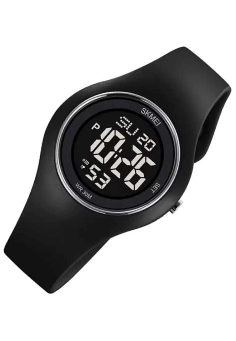 Jam Tangan Digital Pria Waterproof Many Function Strap Tali Material Silicone DV12 ORIGINAL