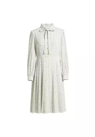 princess polly baby blue dress JANELYN SLEEVE MIDI DRESS IN WHITE main image 0