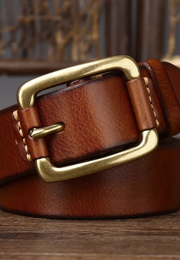 Vintage Handmade Full Grain Leather Belt CP225