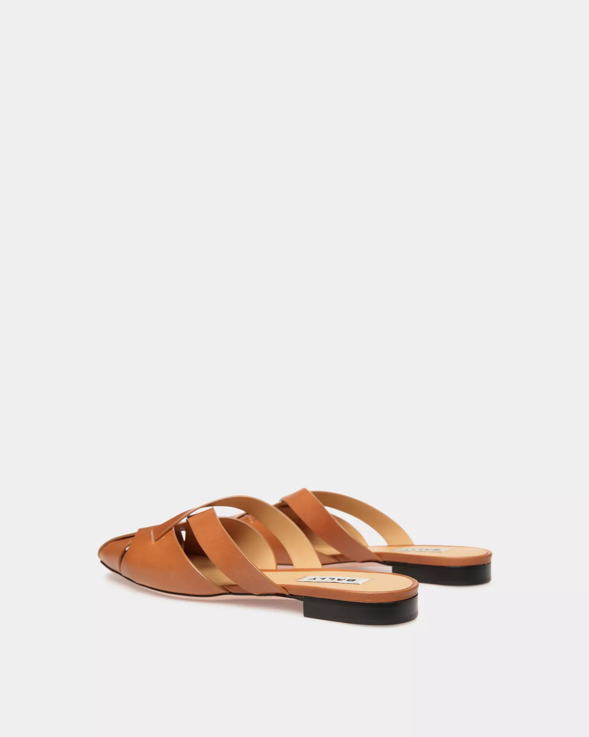 Bally Sarsi Leather Sandal - Brown