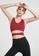 B-Code red ZWG1110-Lady Quick Drying Running Fitness Yoga Tank Top-Red 7C75CAAE0E0E36GS_4