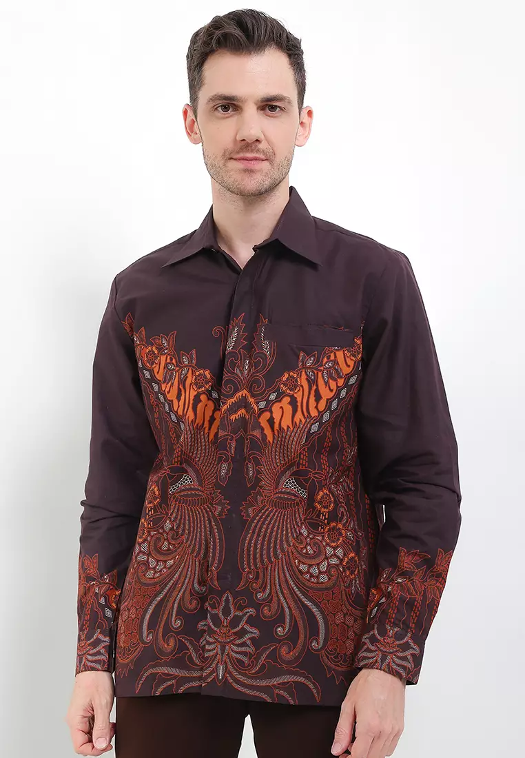 Arkha Shirt Kemeja Katun Lengan Panjang