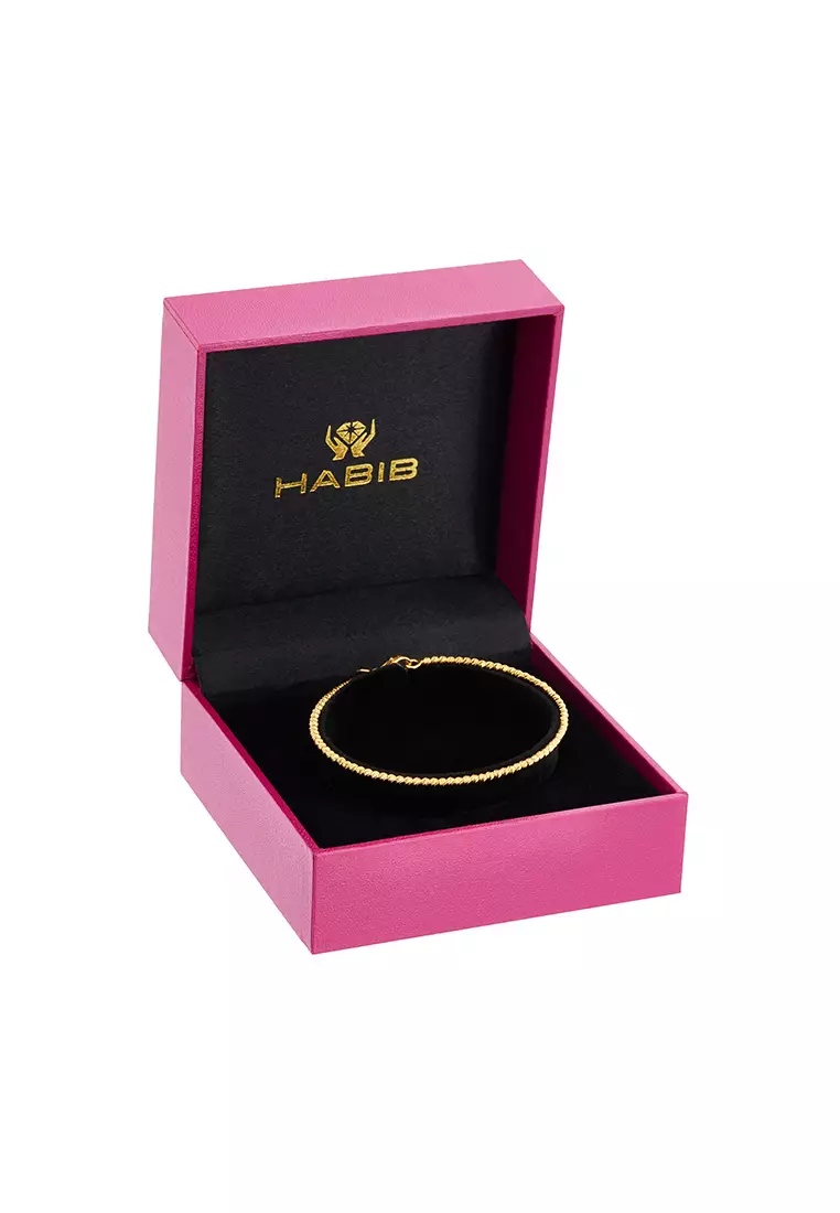 HABIB 750/18K Yellow Gold Bangle BETA1220