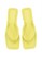 TOPSHOP yellow Prim Tubular Padded Toe Post Sandals D9C9ESH57BAC7FGS_4