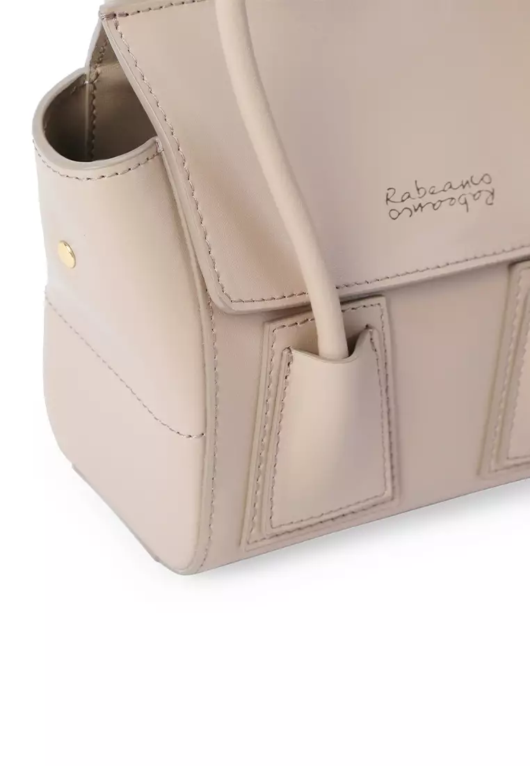 UNNI Mini Top Handle Bag - Taupe