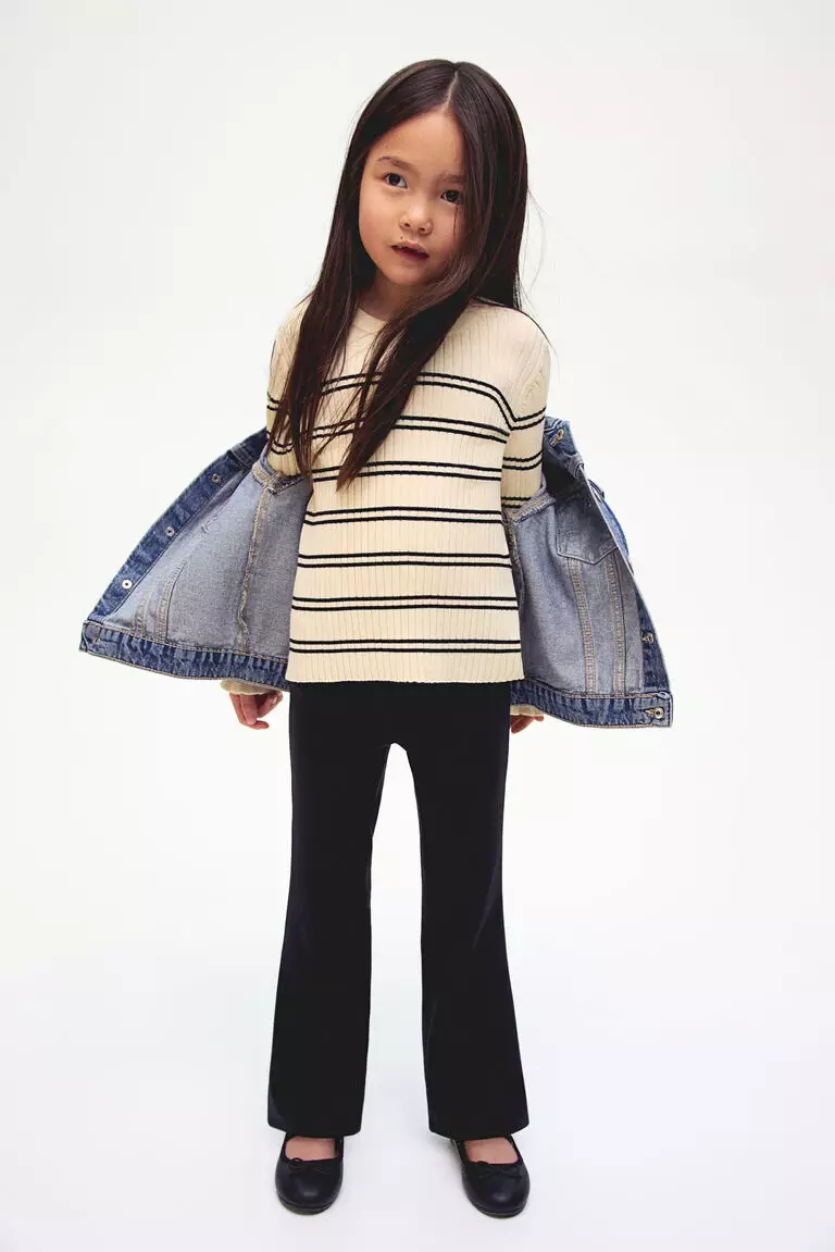 Flared Ponte di Roma leggings