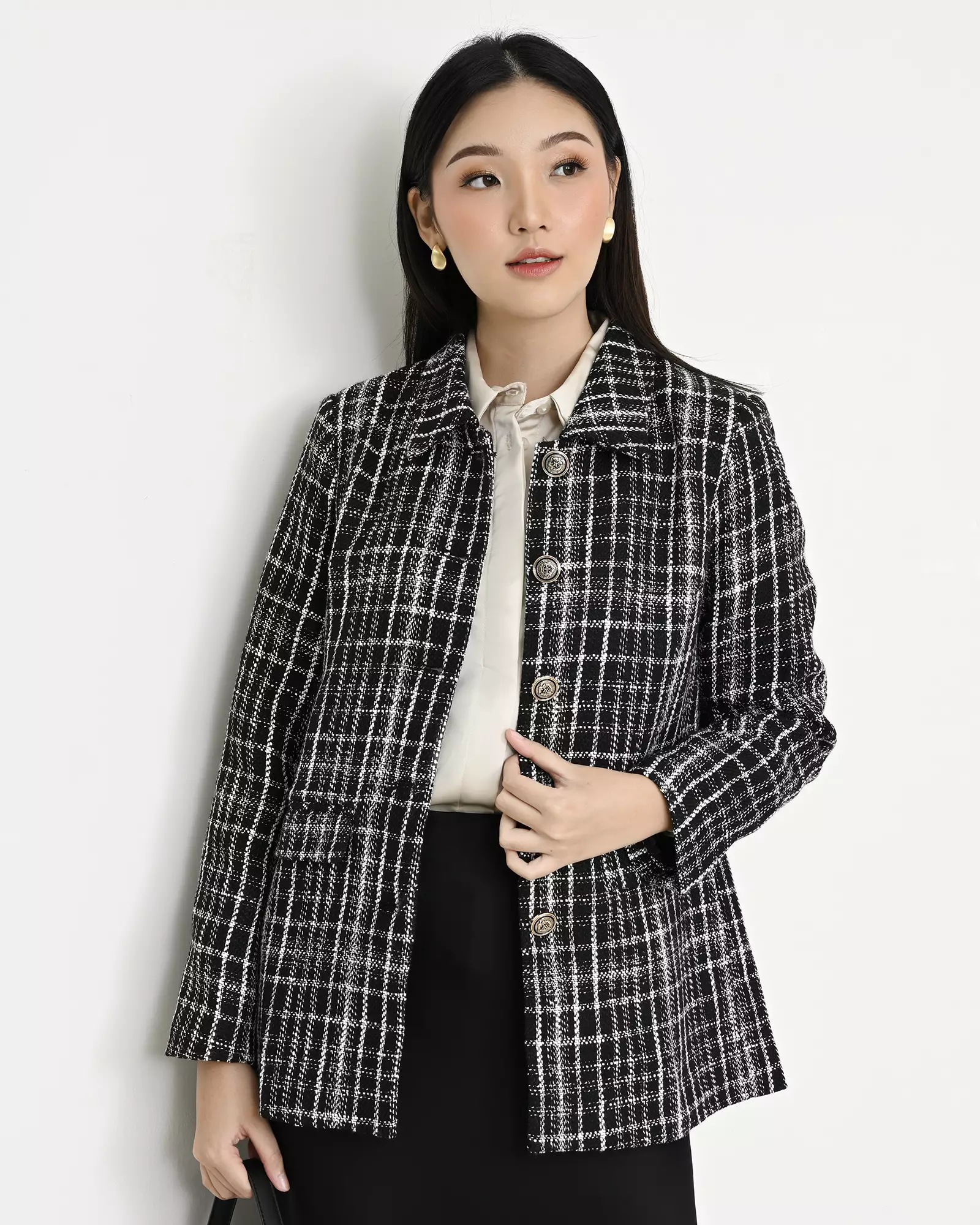 Geulis.id BLAIR BLAZER - Black