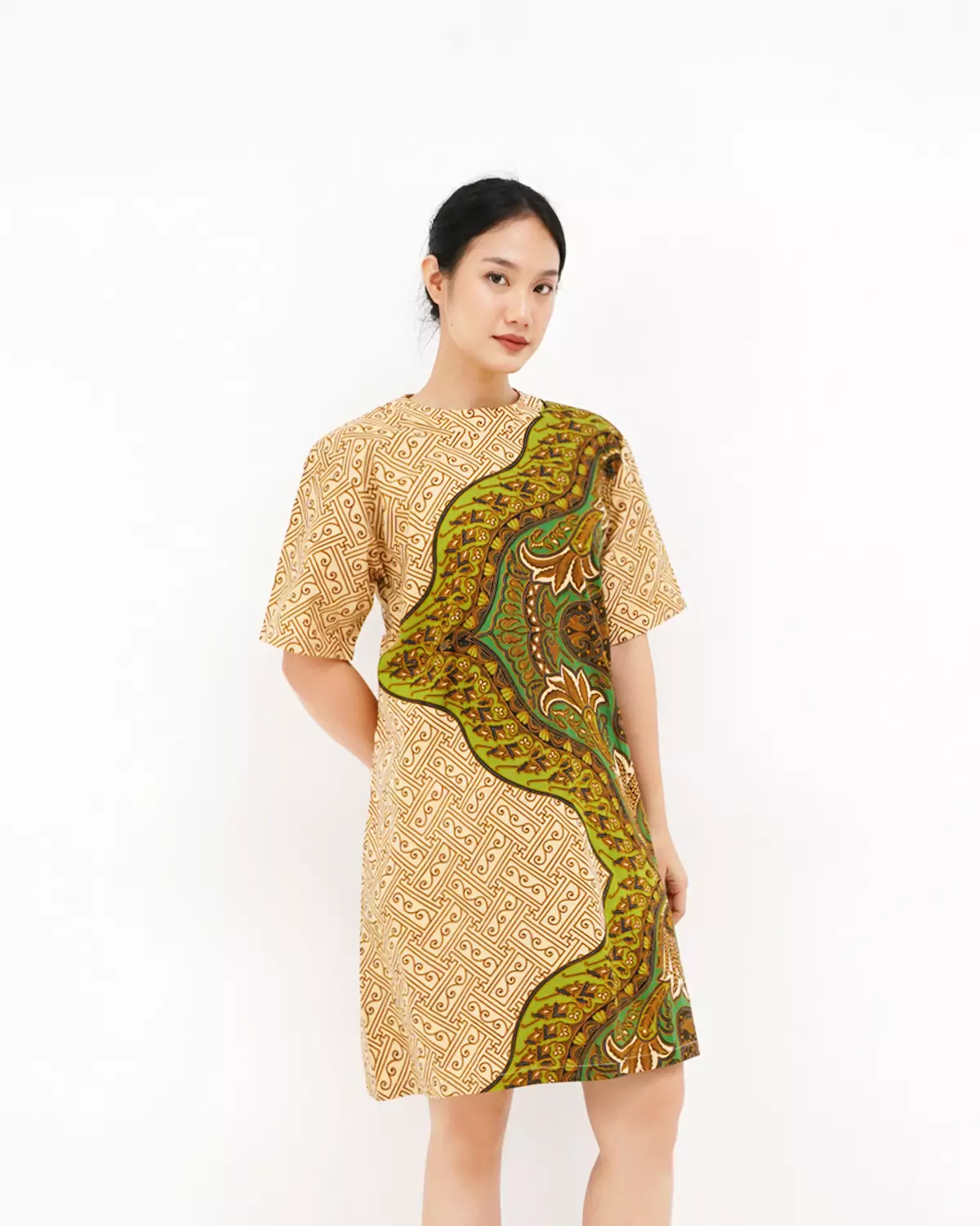 Dress Batik Motif Benji Rans Lili