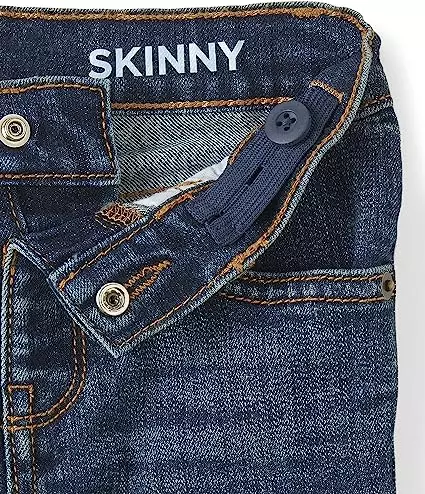 Boys Basic Stretch Skinny Jeans - Celana Bayi & Anak Laki (Biru)