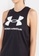 Under Armour black UA Live Sportstyle Graphic Tank Top 4F464AA09D74AEGS_2