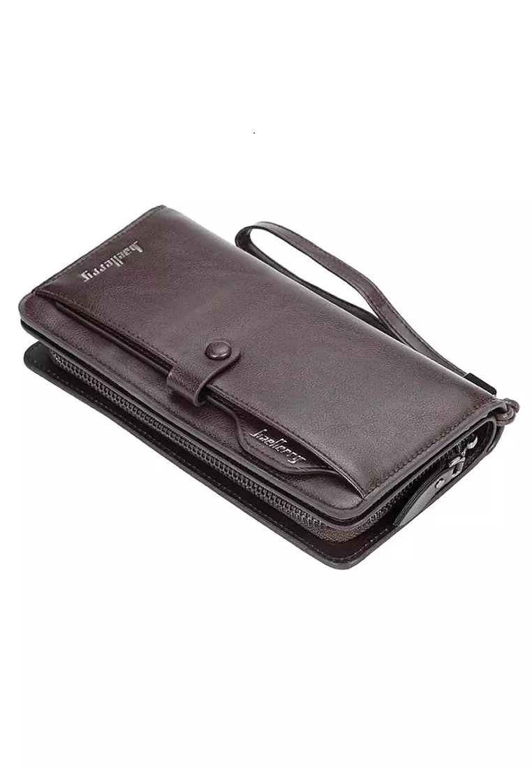 Dompet Pria Model Panjang Casual Men Wallet Many Slot Material Leather ORIGINAL