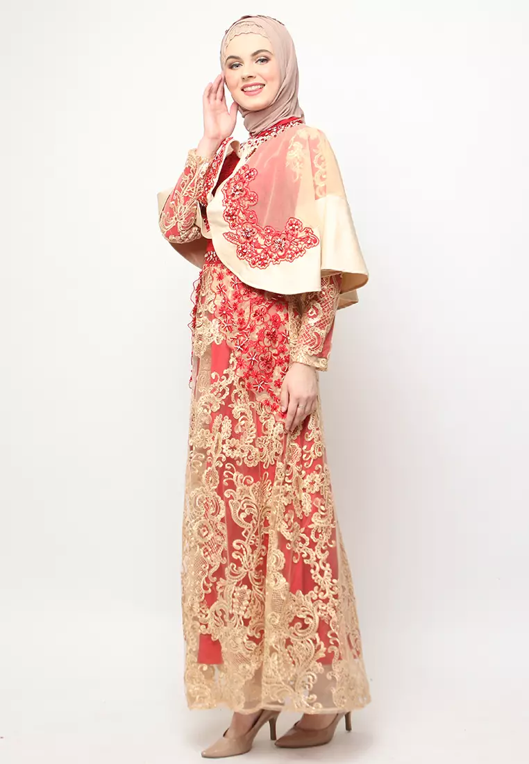 Bibiq Gamis Organza Tile