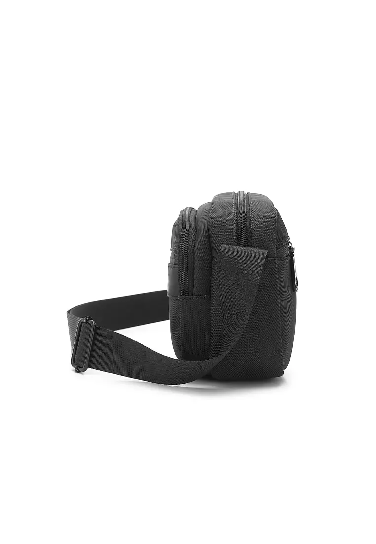 Men's Sling Bag / Crossbody Bag - Black