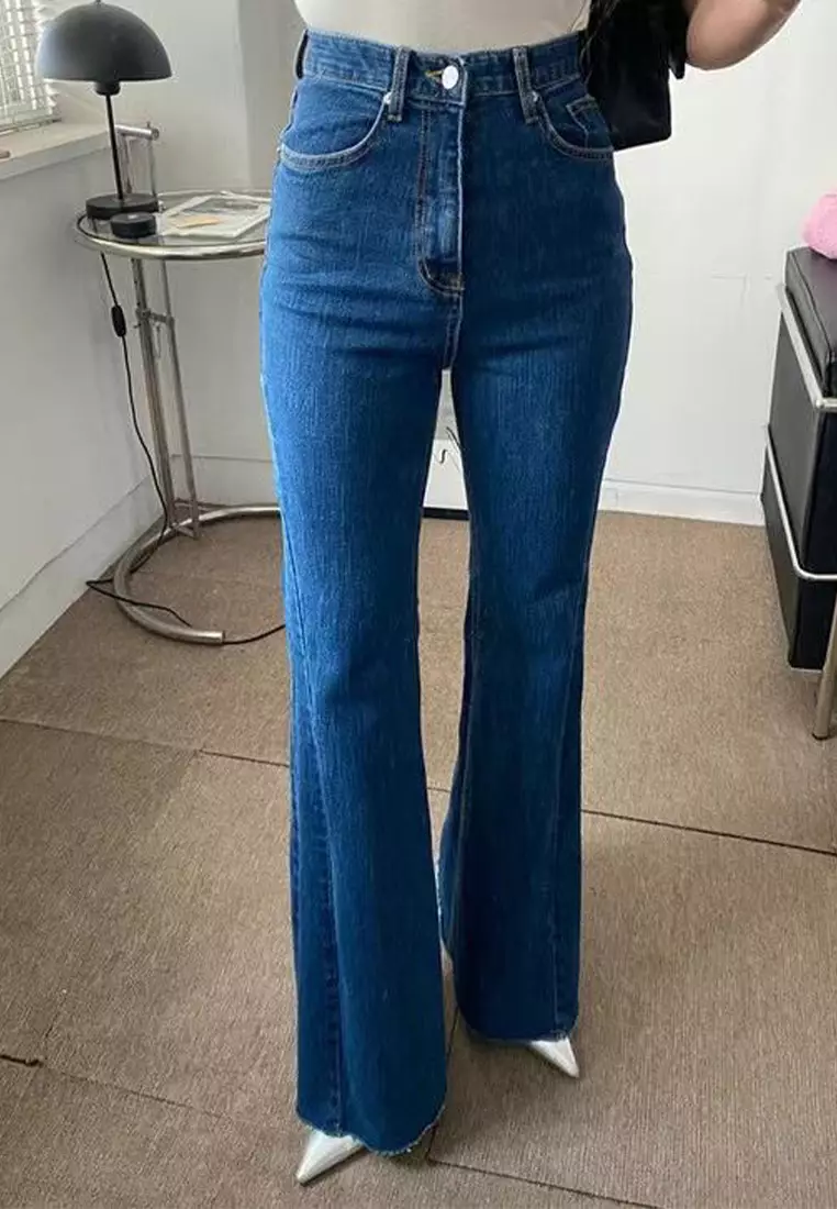 2025 Fashion Slim Flare Jeans CA24041019DGBL