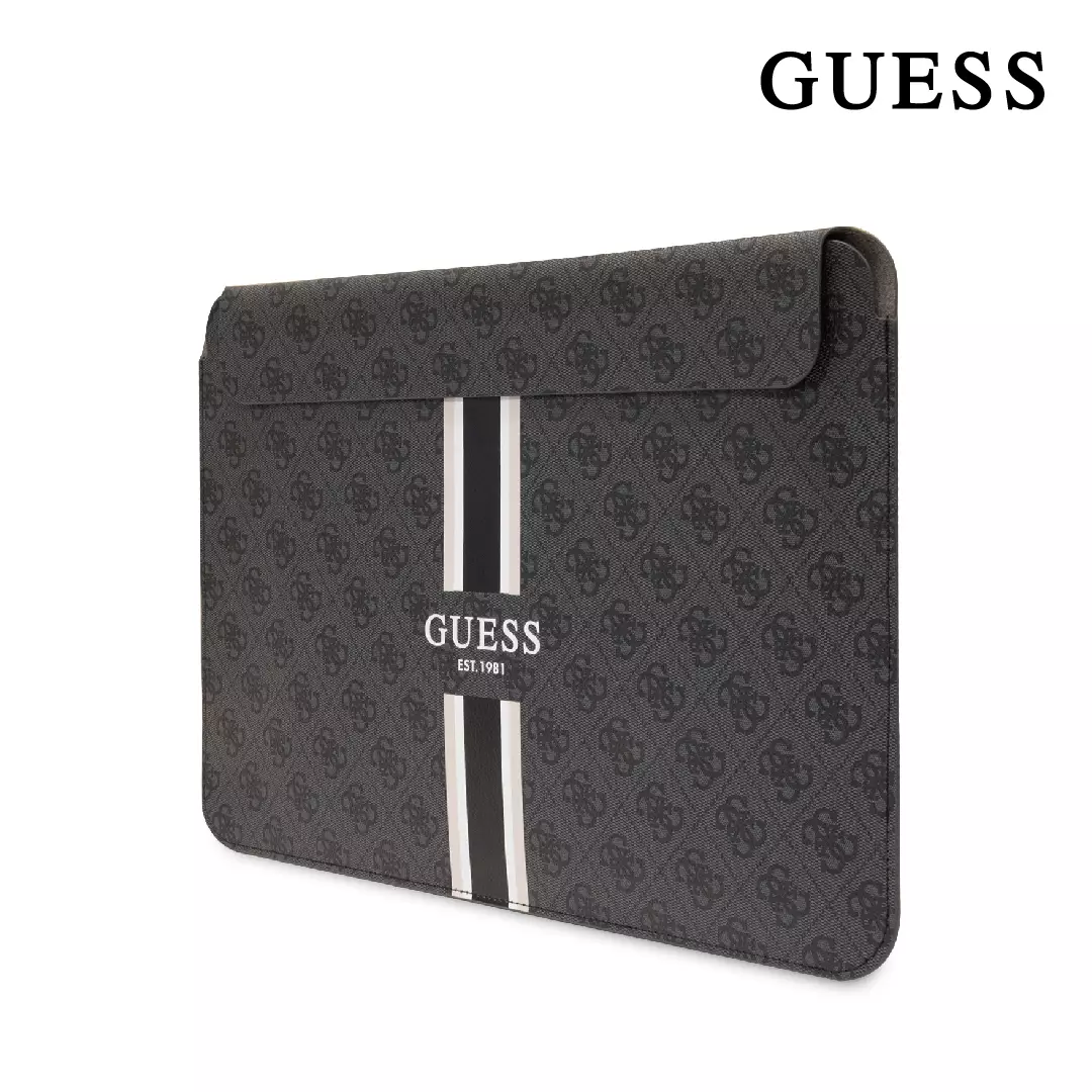 Buy Guess Pink 13/14 Computer Sleeve Pu 4G Smooth Pu Stripe