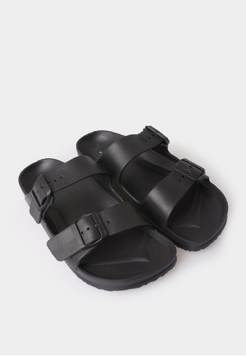 Penshoppe Men's Two Band Slides | ZALORA Philippines