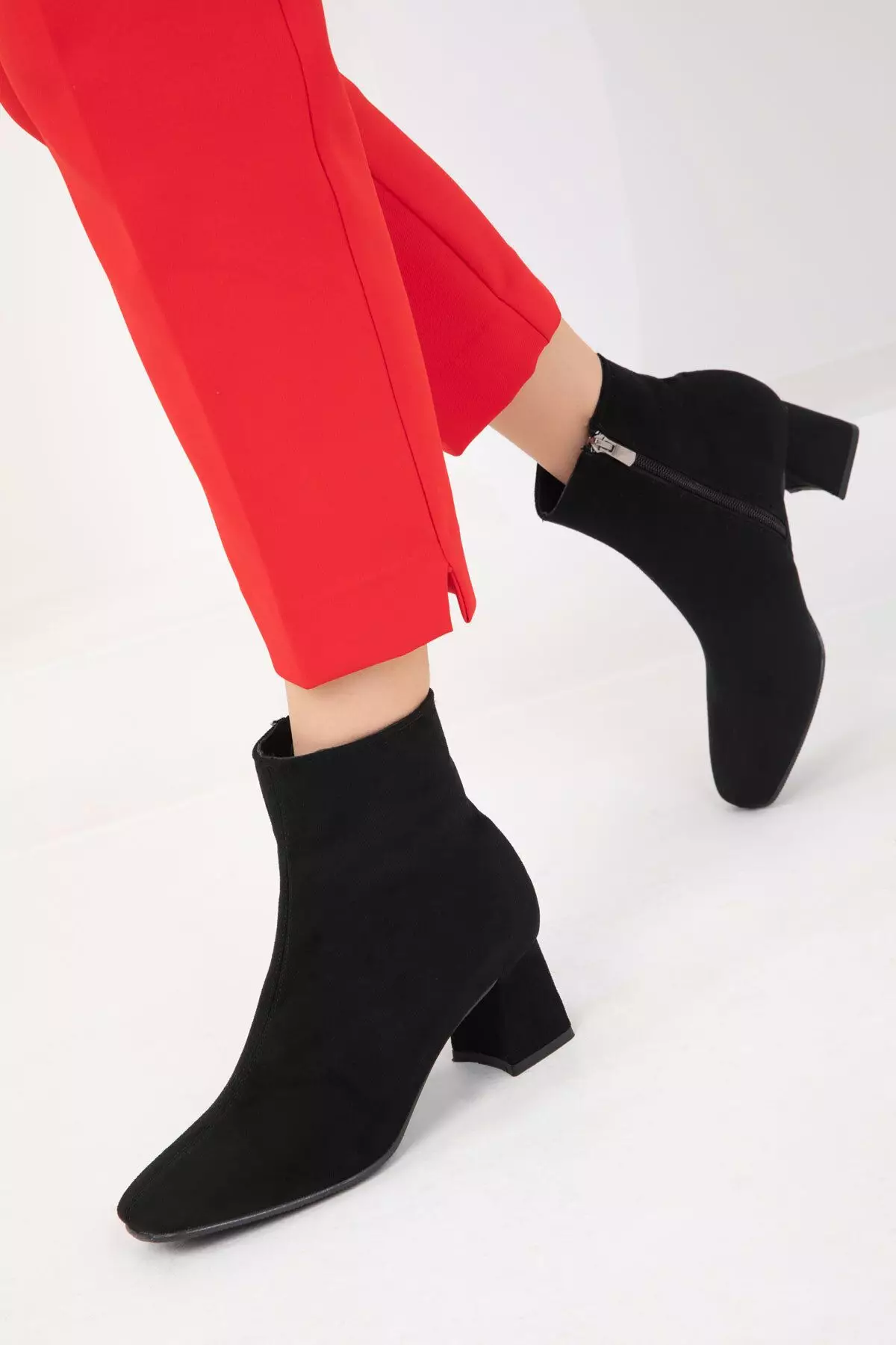 Discount on Soho  shoes - SKU: Tucked Low Heeled Boots