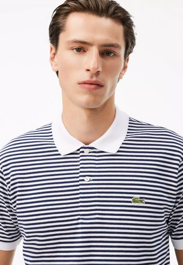 Original L.12.12 Striped Cotton Polo Shirt