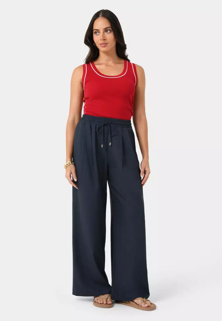Gloria Contrast Knit Top