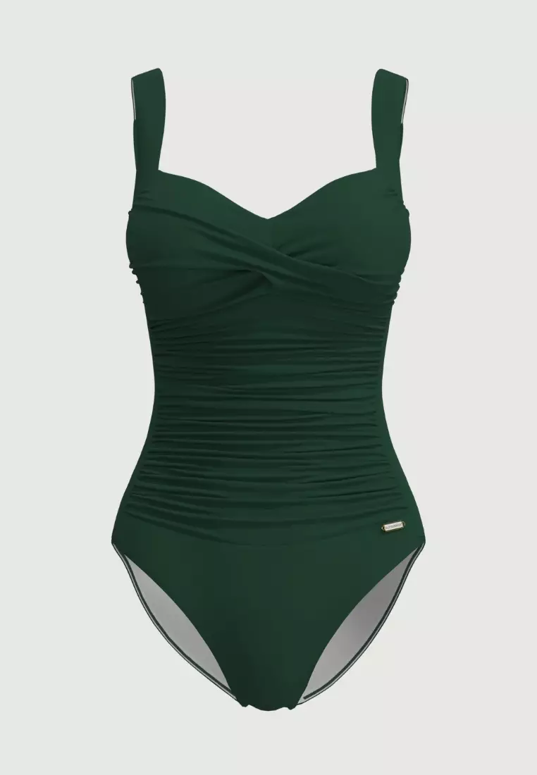 Core Solid Baobab Plus Cup Twist Front Onepiece