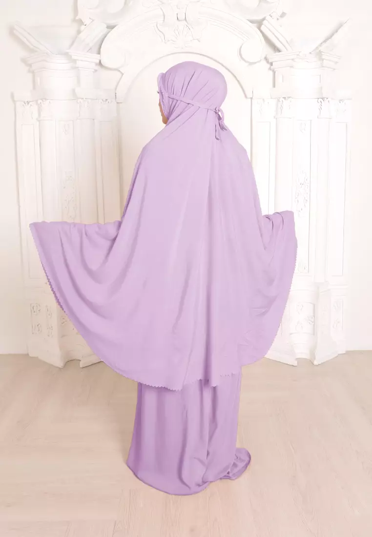 Zelena - Anavia Prayer Set | Mukena Dewasa 2 in 1 - Viola Luphine