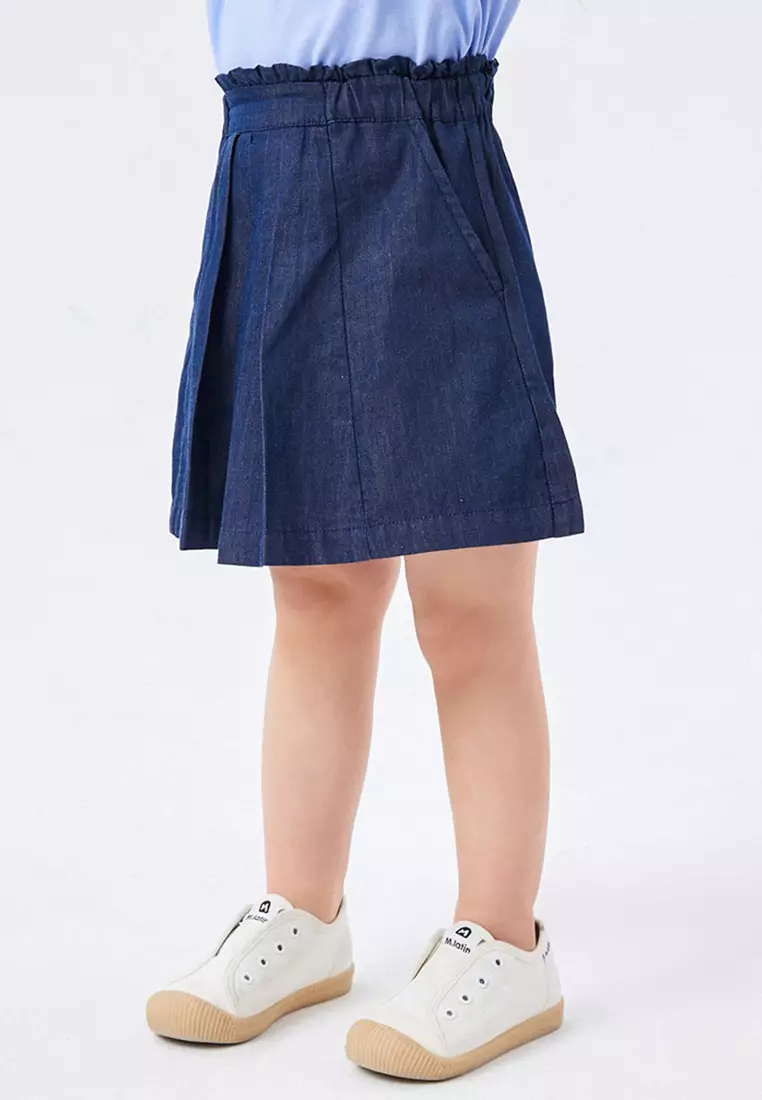 Denim A-Line Skirt