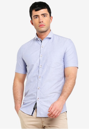 Buy Uniqtee Short Sleeve Oxford Shirt Online On Zalora Singapore