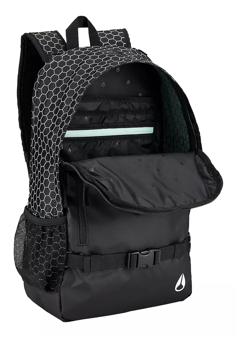 NIXON SMITH SKATEPACK II BLACK JACQUARD-C19542530