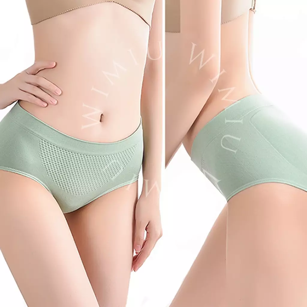Wimiu 3 Pcs Celana Dalam Maxi CD Panty Pakaian Dalam Wanita C876
