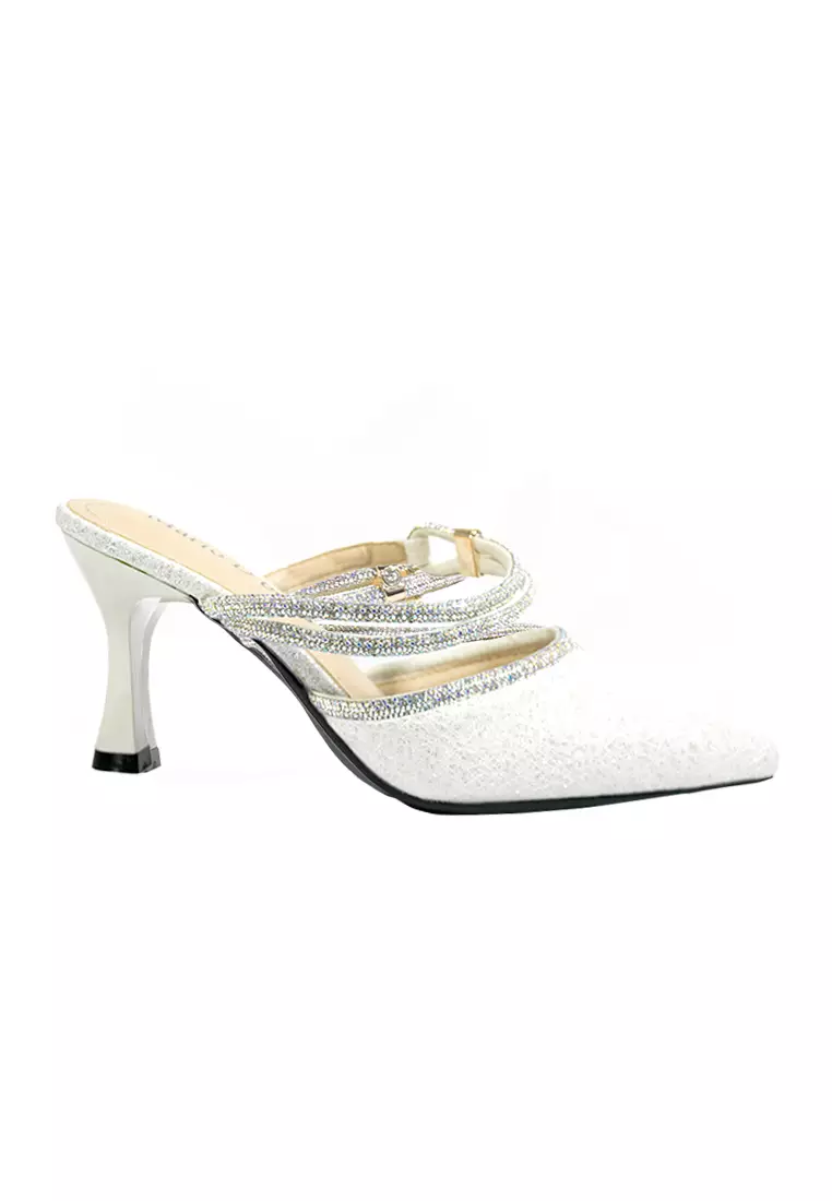 Discount on Mario D' boro Runway  shoes - SKU: Women's Evening Sandals LY 28297 Off White C67