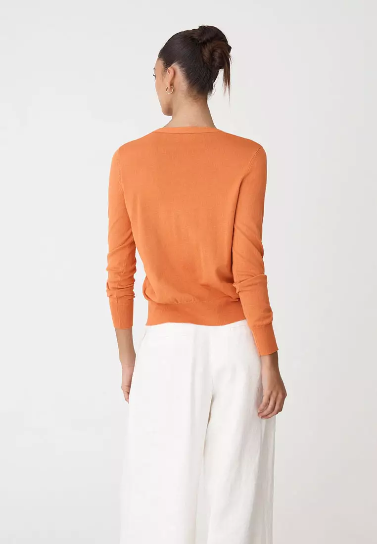 Nicolette V-Neck Knit Cardigan