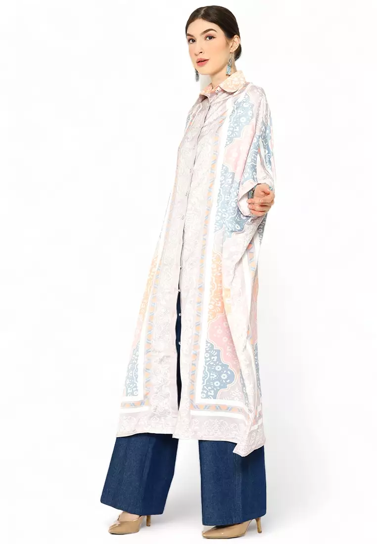 Kanzi Collared Kaftan