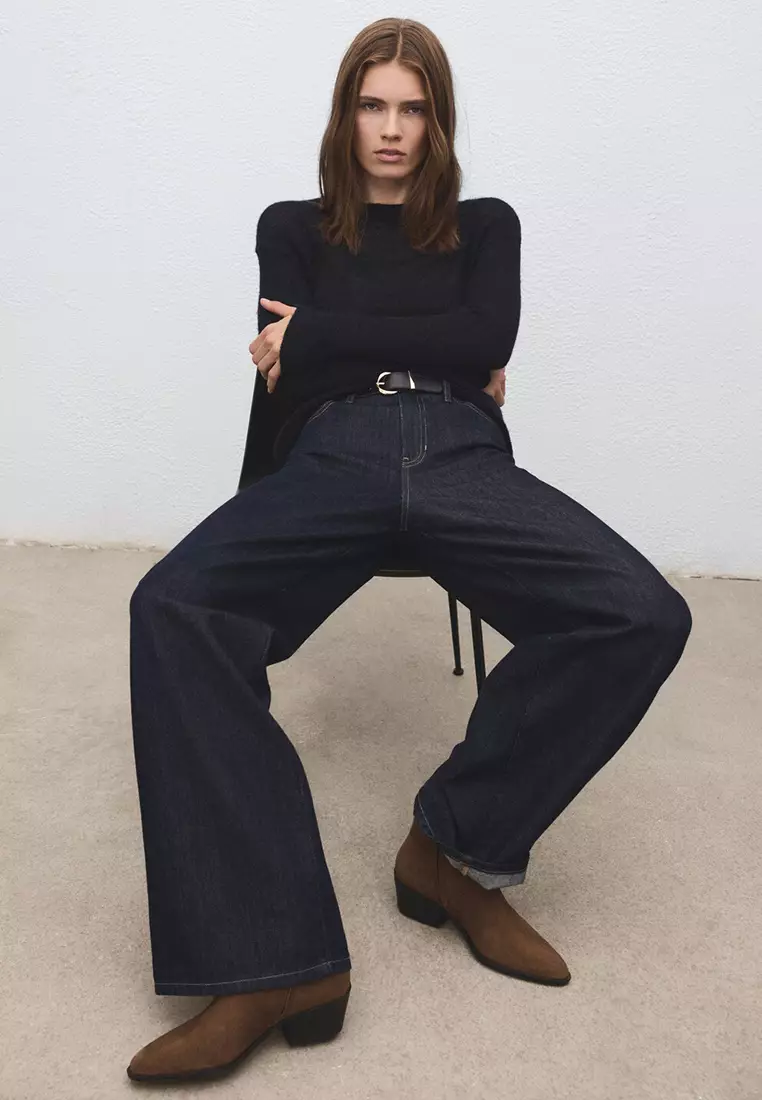 Heel Suede Ankle Boots