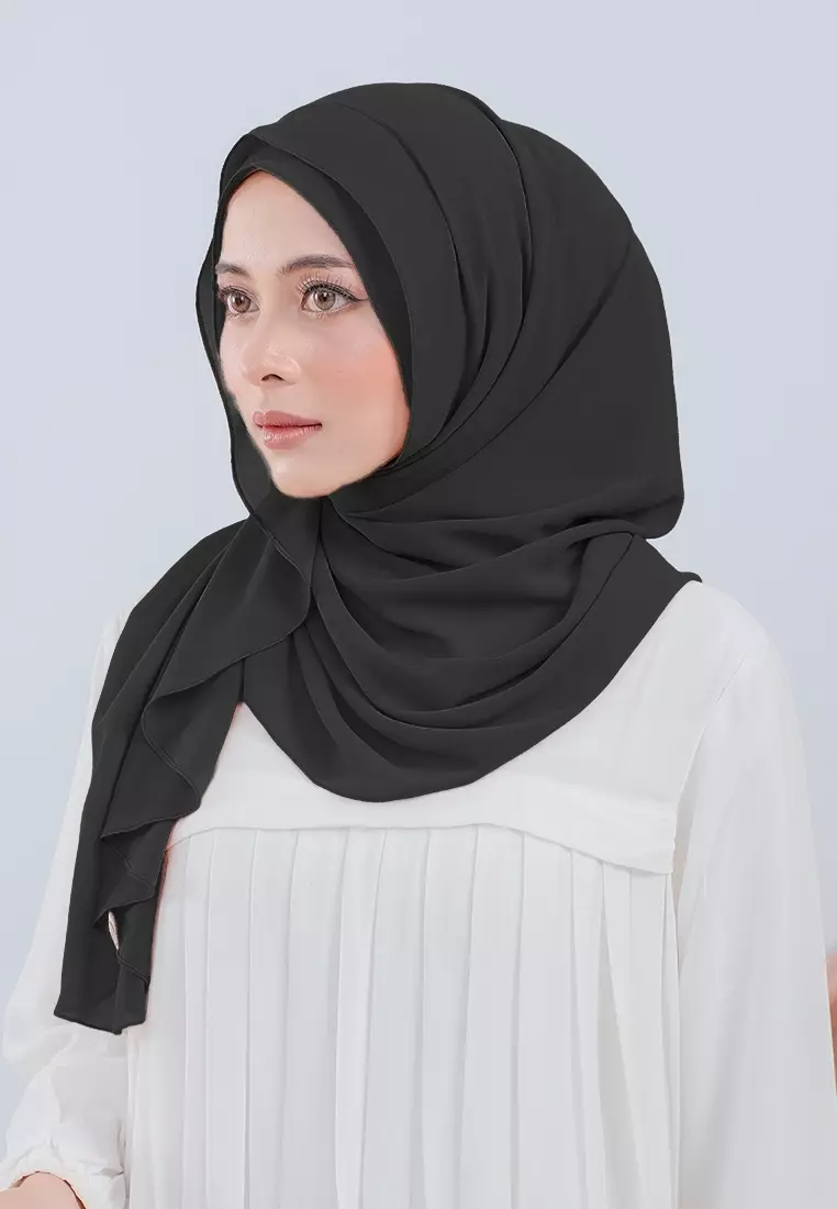 HIJAB INSTAN LUBNA - BLACK