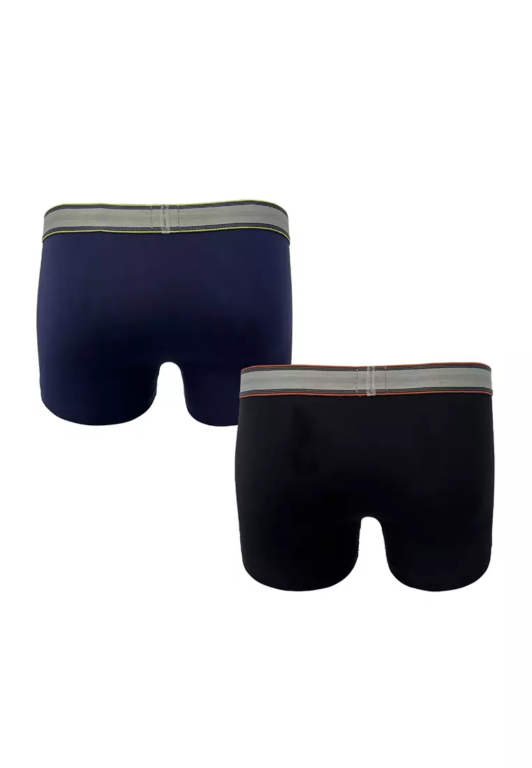 POLICE Celana Dalam Boxer Cotton Spandex Premium Pria