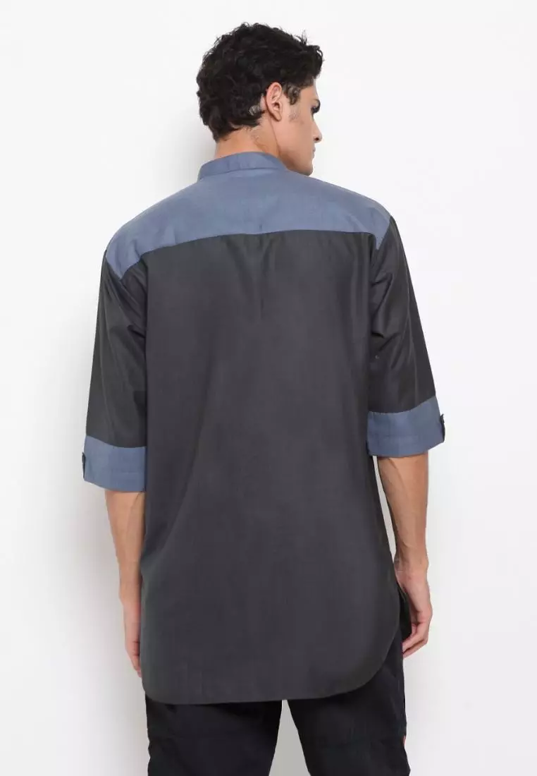 Baju Koko Pria Muslim Zayidan Haikal - Abu Tua