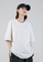 Twenty Eight Shoes white VANSA Unisex Solid Color Short-sleeved T-Shirt VCU-T223 4AA04AAA75FC5EGS_2