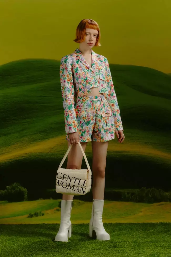 Gentlewoman Puffer Shoulder Bag - Cream