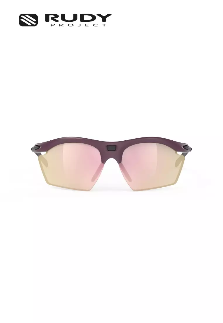 Rydon Slim Sports Performance Sunglasses – Cabernet Matte Rose Gold |