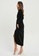 Chancery black Charli Midi Dress CC31AAACD88D5FGS_2