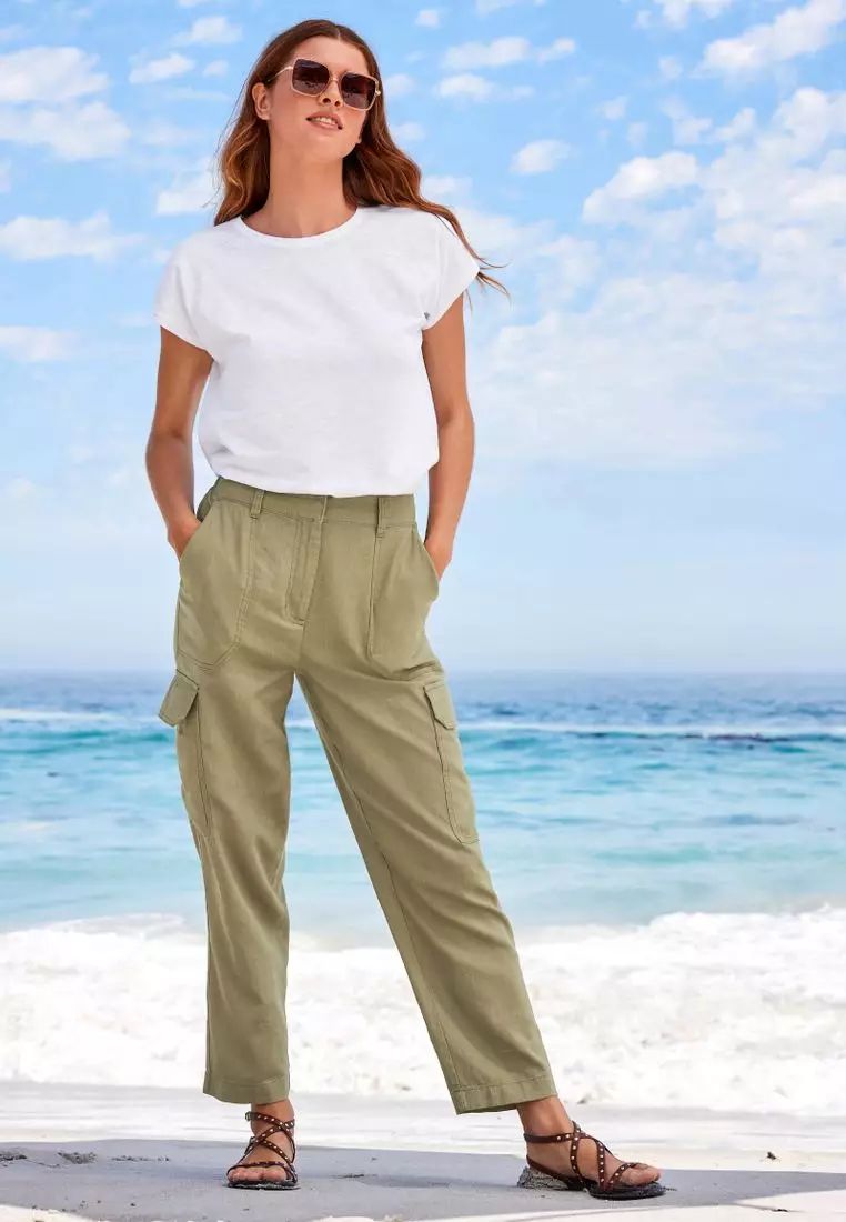 Next linen pants shop