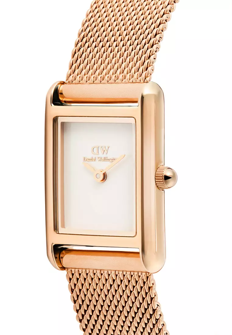 Bound Mini Melrose White Rose Gold - Women Watch stainless steel watch DW Official Authentic Original